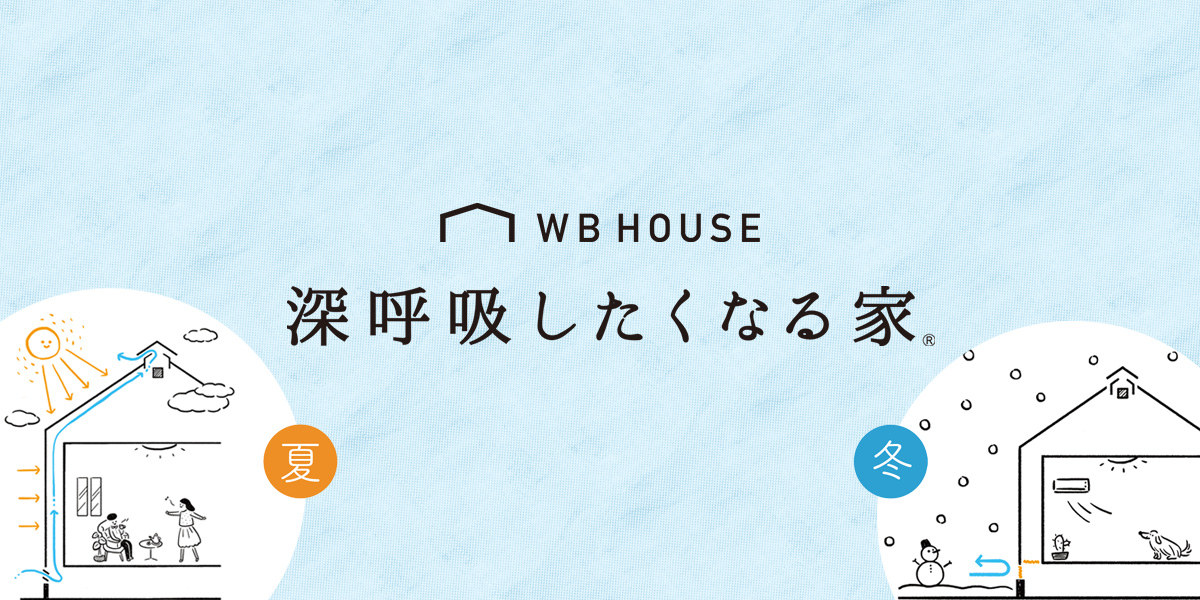 WB HOUSE 深呼吸したくなる家