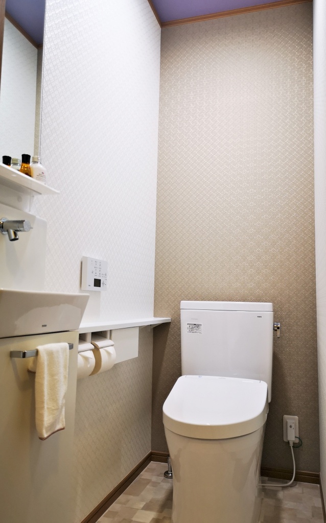 お客様への気遣いを。民宿のバス・トイレリフォーム 施工後4