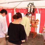 新築①『地鎮祭』が若狭町で執り行われました！