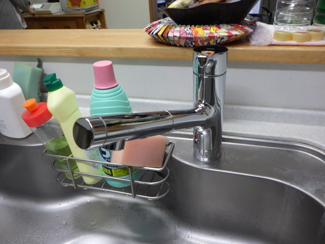 キッチンのハンドシャワー🚿 施工後3