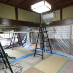 日本家屋の『イナゴ天井』天井の張替🐛①