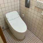 雷で停電⚡30年使用のトイレ交換
