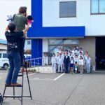 会社で写真撮影しました📸✨